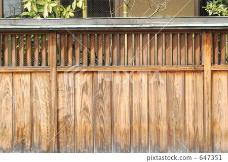 Japanese board fence Japanese board fence 647351