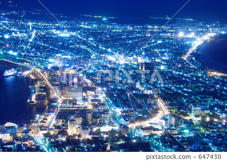函館夜景 647430