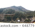 Torii Gate, torii, cloudy sky 648779