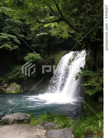 河津七瀘 瀑布 649087