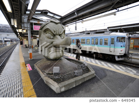 Tengu statue of Takao station 649345