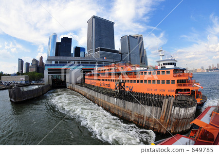 ferryboat, manhattan, new york 649785