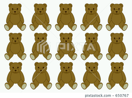 Teddy bear group (white) Teddy bear group (white) 650767