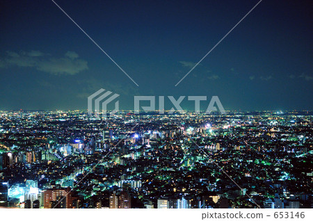 東京在晚上 653146
