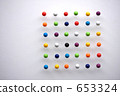 Colorful pin 653324