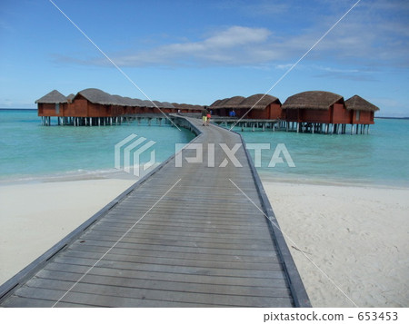 馬爾代夫水上小屋 653453