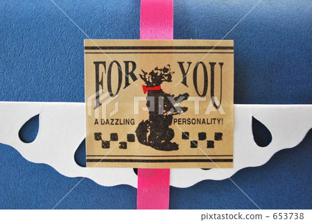 為你 白色情人節 絲帶 653738