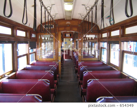 Glenelg tram interior Glenelg tram interior 654349