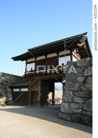 Matsushiro Castle (Kaizu castle) Taiko gate Matsushiro Castle (Kaizu castle) Taiko gate 655294
