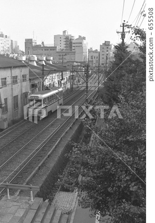 鐵路電車：Kaiden / Arakawa線昭和51年 655508