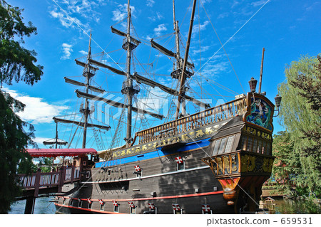 Pirate ship of Okayama Tivoli Park Pirate ship of Okayama Tivoli Park 659531
