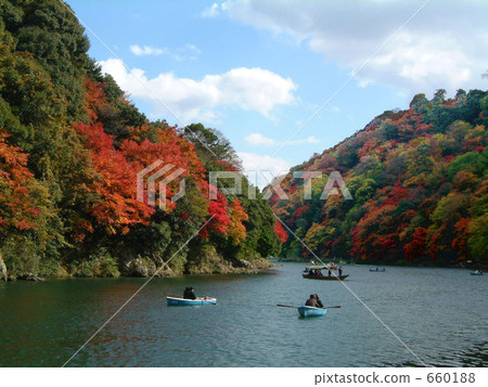 Arashiyama·Origu River用Nishiki著色 660188