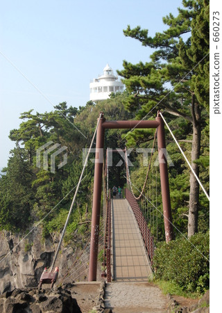 伊豆·Jogasaki吊橋和Kadowaki燈塔 伊豆·Jogasaki吊橋和Kadowaki燈塔 660273