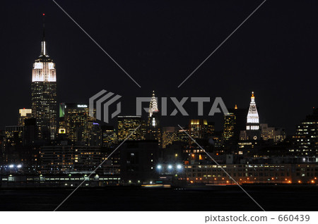 Night view of New York, Midtown Night view of New York, Midtown 660439