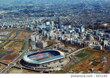 Nissan Stadium and Shin-Yokohama Station Distant View 663180
