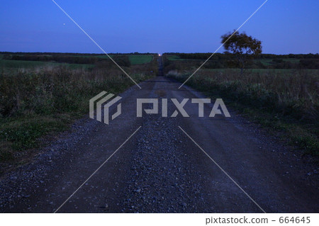 Following road 664645