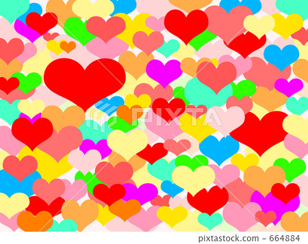 Colorful Heart 664884