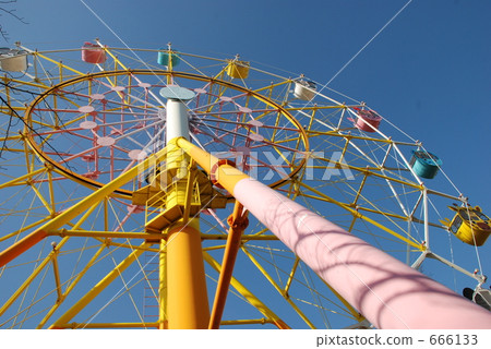 ferris wheel, amusement, amusement park 666133