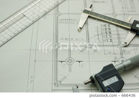 Drawings and calipers, micrometer Drawings and calipers, micrometer 666436