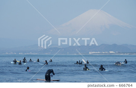 富士和衝浪者 富士和衝浪者 666764