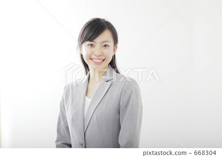 Young female, suit, suits 668304