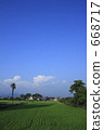 滋賀·夏季農村 668717