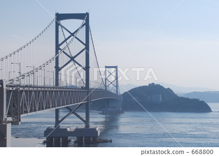 鳴門海峽 大鳴門橋 白天 668800
