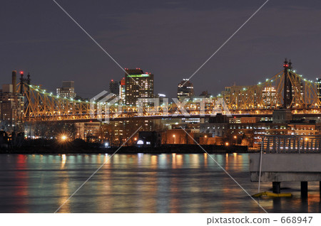 紐約 水邊 海濱 668947