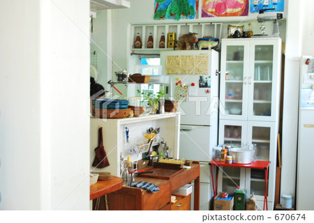 kitchen, kitchens, white 670674