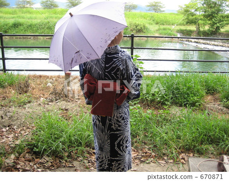 身著浴衣 浴衣風格 返回 670871