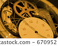 structure, clock, timepiece 670952