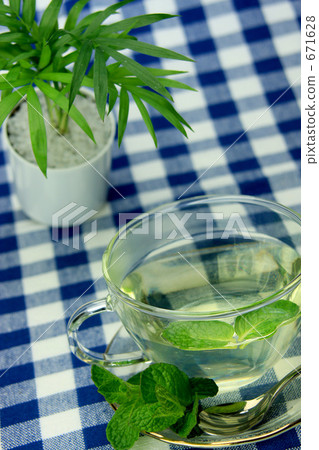 Herb tea and ornamental plants 671628