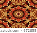 Red and golden interlocking Red and golden interlocking 672855