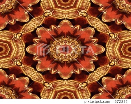 Red and golden interlocking Red and golden interlocking 672855