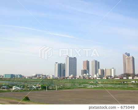 tamagawa, buildings, group of buildings 675049