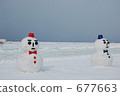 雪人 稚內市 北海道 677663