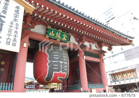 雷門 燈籠 紙燈籠 677678