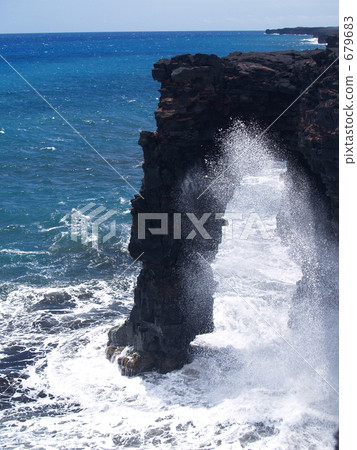 Haworthy夏威夷海島的拱門 679683