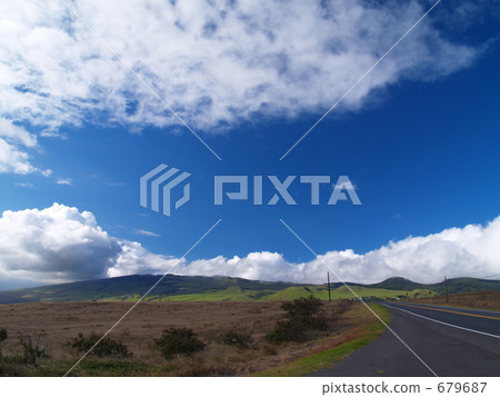 Waimea's Blue Sky and Pastures Waimea's Blue Sky and Pastures 679687