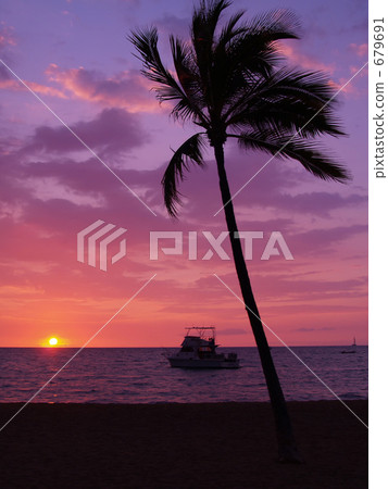 在威可洛亞的日落 679691