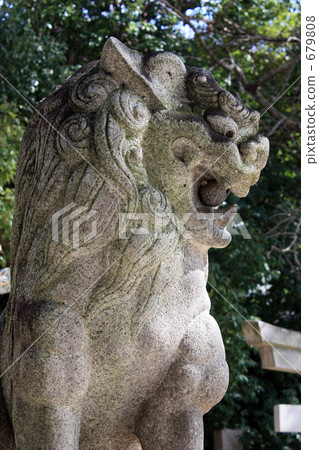 komainu, guardian lion-dogs, ishikiri shrine 679808