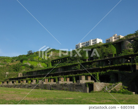 Ruins of Sado Kanayama 680398