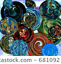 swirls, vortex, abstract 681092