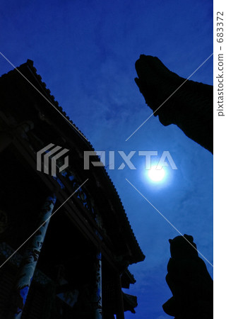 首里城堡Masami剪影 683372