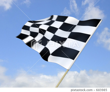 Flapper checkered flag Flapper checkered flag 683985