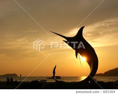 哥打京那巴魯日落 685164