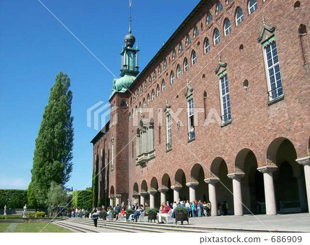 Stockholm city hall garden Stockholm city hall garden 686909