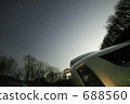 夜間駕駛圖像 688560