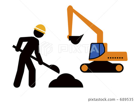 Road construction 689535