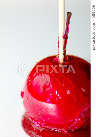 candy apple, toffee apple, lollipop 689556